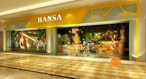 HANSA罕莎仿真動物展廳設計/成都展廳設計 / 成都店鋪設計